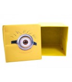 Caixa Organizadora 1 Olhão - Minions | Meu Malvado Favorito  pode ser como banquinho